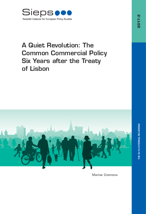A Quiet Revolution: The Common Commercial Policy Six Years after the Treaty of Lisbon (2017:2)